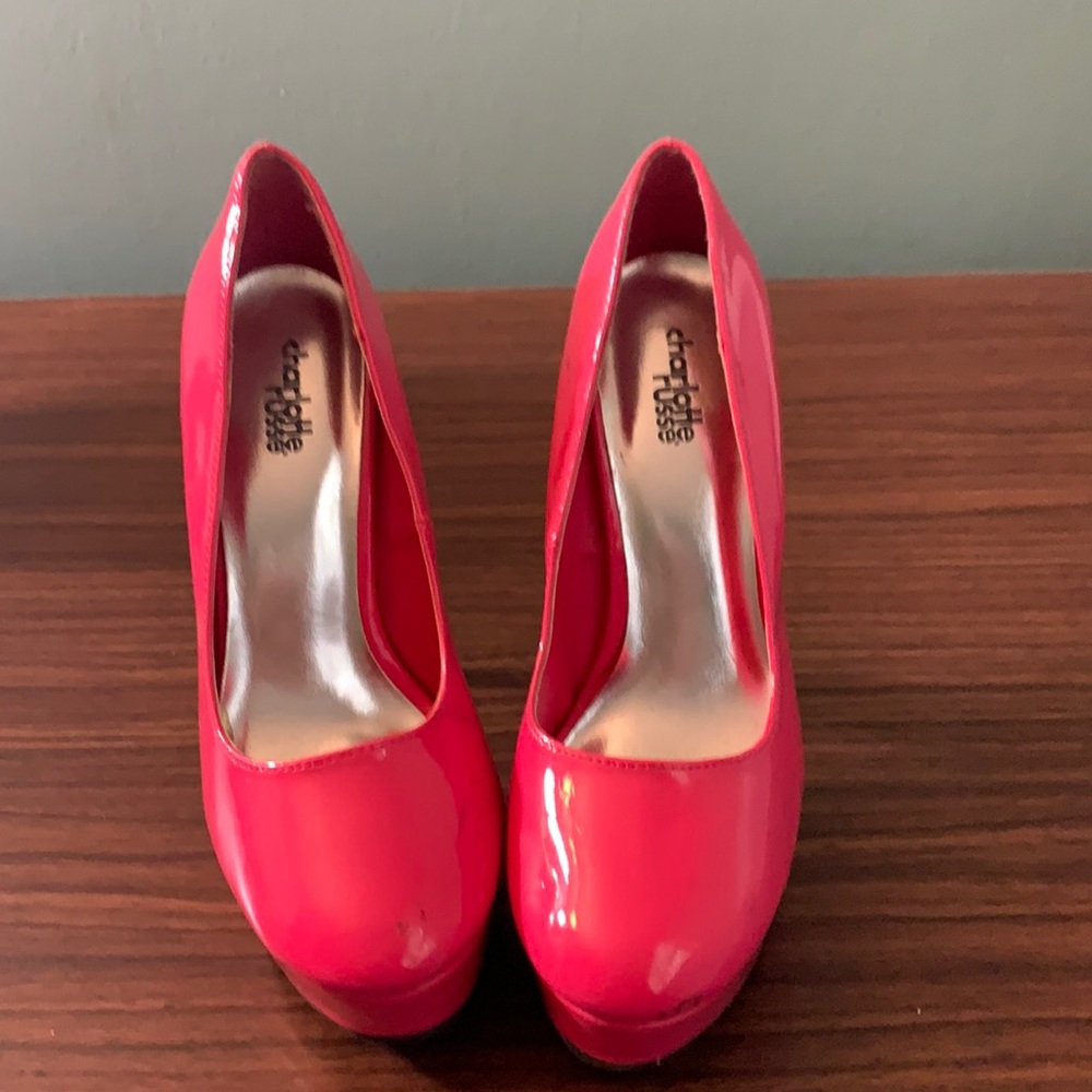 Pink 6 inch heels